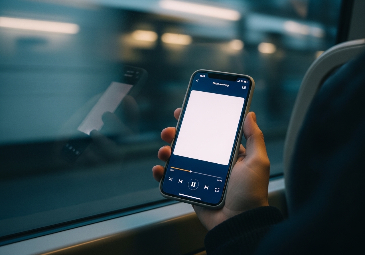 Managing AI agents skills, learning AI in dead time on a phone in transit, micro-learning compounding habit