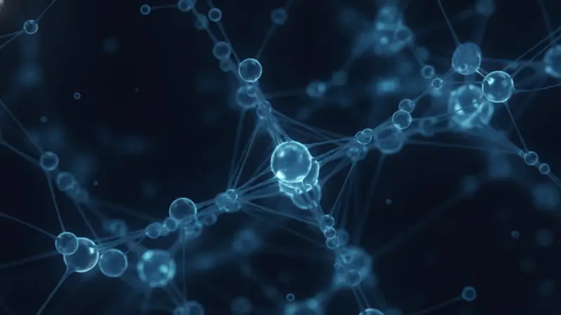 The Complete Guide to AI Automation for SMEs in 2026: abstract neural network visualization